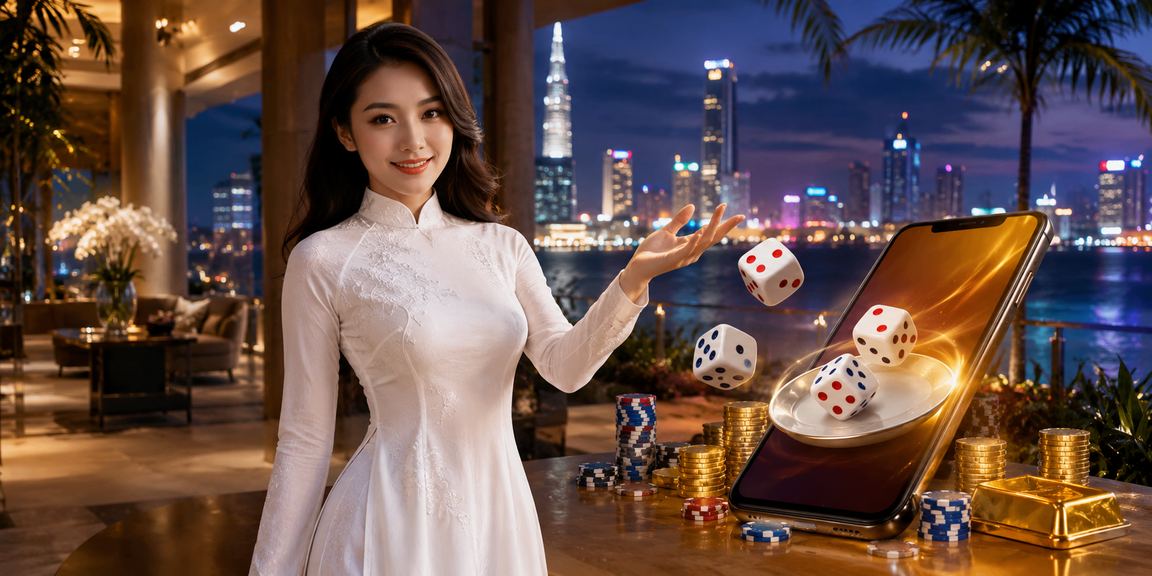 Xúc xắc Tài Xỉu và áo dài – không khí giải trí casino trực tuyến tại Sài Gòn